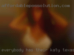 Everybody has their own Katy, Texas preferences.
